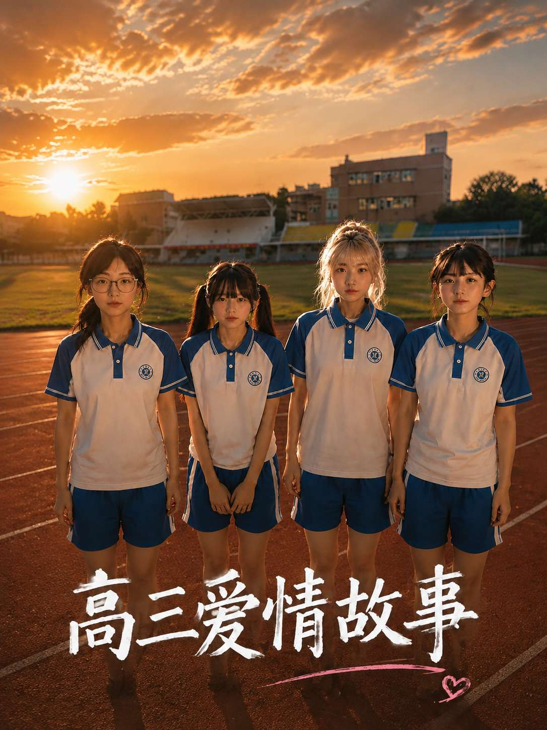 高三爱情故事海报